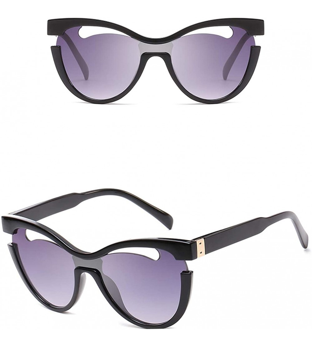 Aviator Polarized Sunglasses Protection Glasses Festival - Gray - C418TQWL9GH $33.08