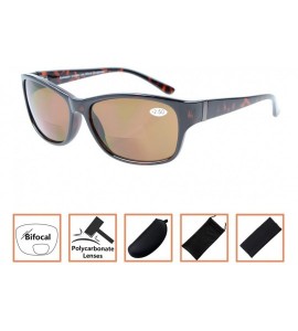 Sport Stylish Patterns Style Bifocal Sunglasses UV 400 Protection for Men and Women - Demi Brown Lens - C7180DNG985 $24.56