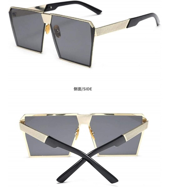 Aviator Sunglasses Women Fashion Square Sunglasses Trend Street Shoot Sunglasses - C118X9ZLCX8 $79.29