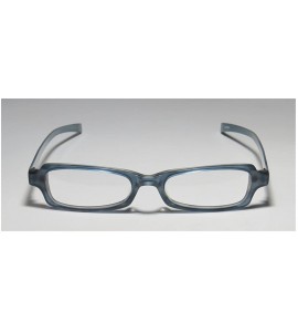 Rimless 906 Mens/Womens Cat Eye Full-rim Sunglass Lens Clip-Ons Flexible Hinges Eyeglasses/Eye Glasses - Blue / Pearl - CG123...