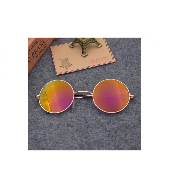 Round Retro glasses sun eyes round sunglasses sunglasses retro prince glasses small round frame sunglasses - CU18X5NNXQ9 $74.41