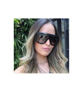 Oversized Sunglasses Designer Glasses Classic Vintage - C5 - C8197ZCYN6Y $19.35