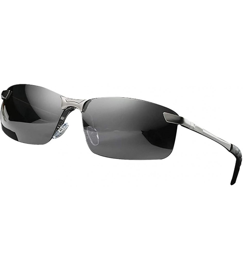 Sport Unbreakable Sports Driving Polarized Sunglasses for Men Women Fashion Glasses - Black - CE18DOTEX9G $28.51