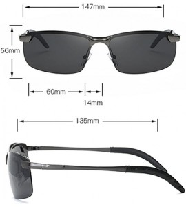 Sport Unbreakable Sports Driving Polarized Sunglasses for Men Women Fashion Glasses - Black - CE18DOTEX9G $28.51