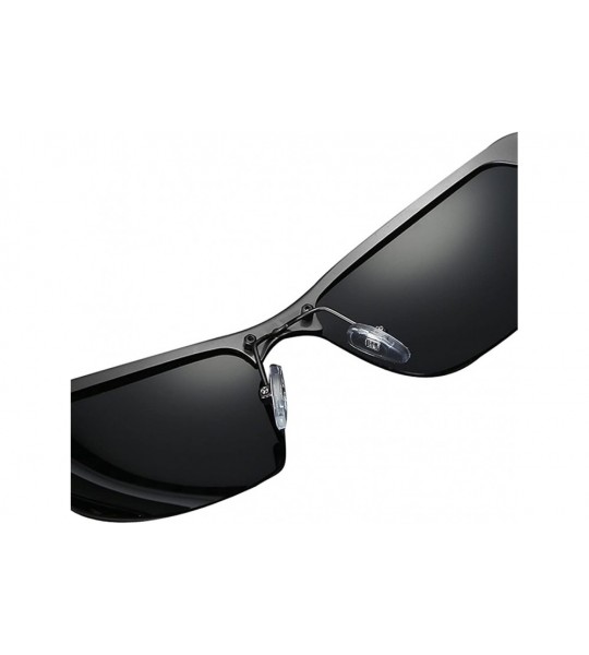 Sport Unbreakable Sports Driving Polarized Sunglasses for Men Women Fashion Glasses - Black - CE18DOTEX9G $28.51