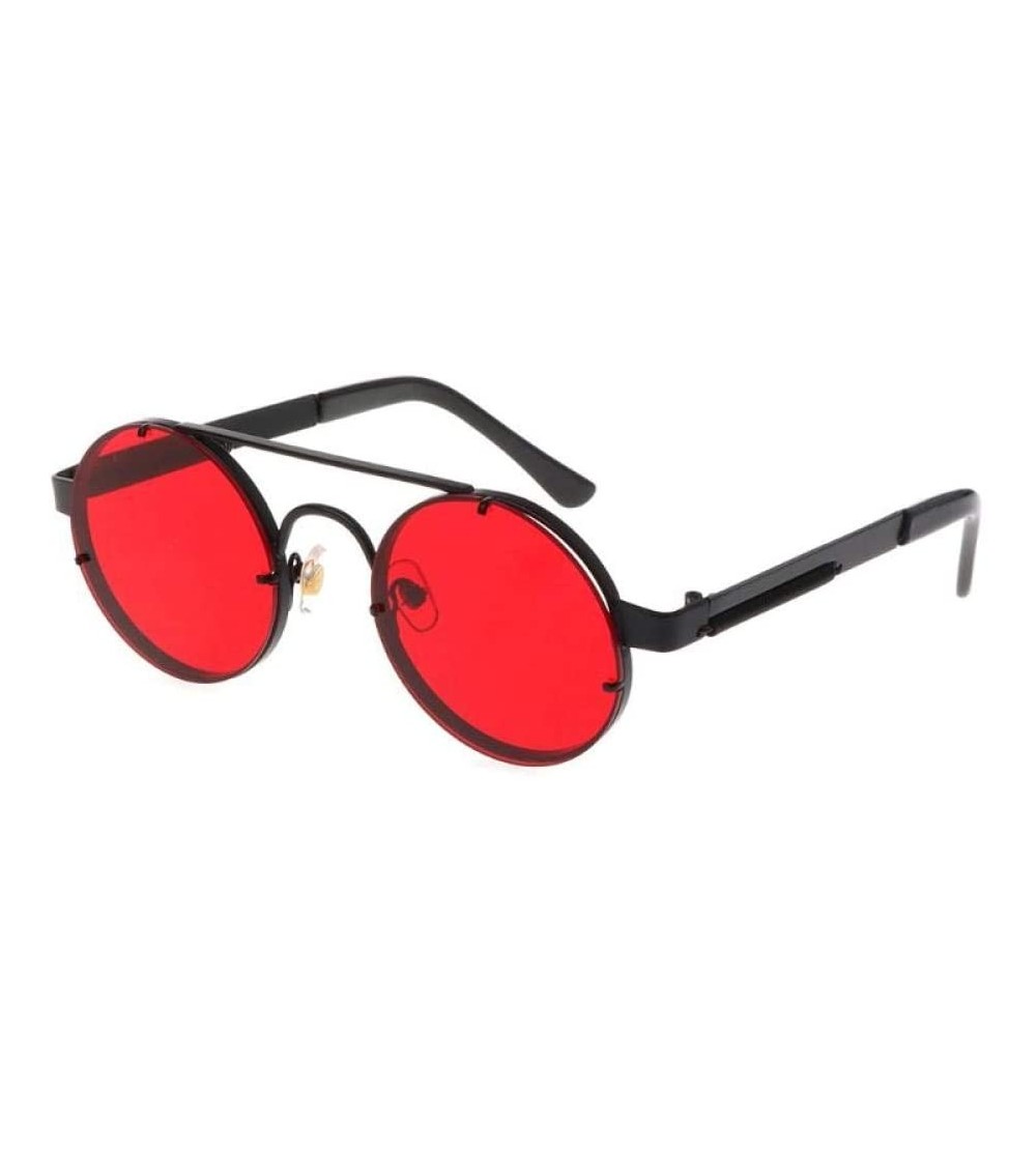 Goggle Glasses Sunglasses Fashion Decoration Glasses Black - C3199HWQW6M $50.20