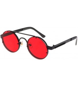 Goggle Glasses Sunglasses Fashion Decoration Glasses Black - C3199HWQW6M $50.20