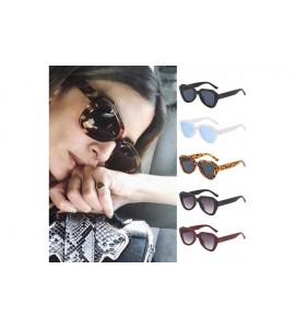 Round Fashion Round Sunglasses for Women Men Oversized Vintage Shades Polarized Retro Brand Sun Glasses - Brown - CF19074829N...