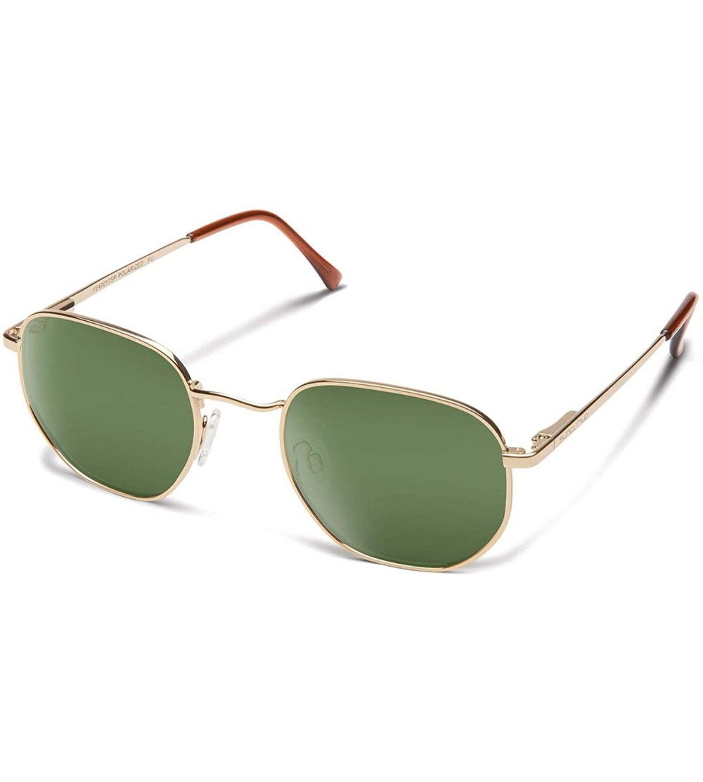 Sport Delray Sunglasses - Gold / Polarized Gray Green - C9196XOMD6L $88.65