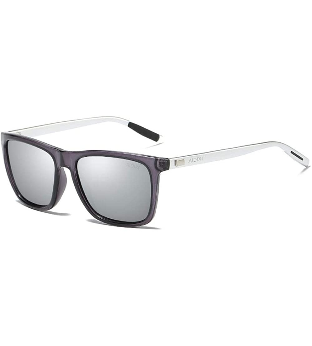 Oversized Womens Polarized Sunglasses Teardrop Men's Sunglasses Classic Design UV Cut Cross & Glasses Case Glasses - CO18UCKM...