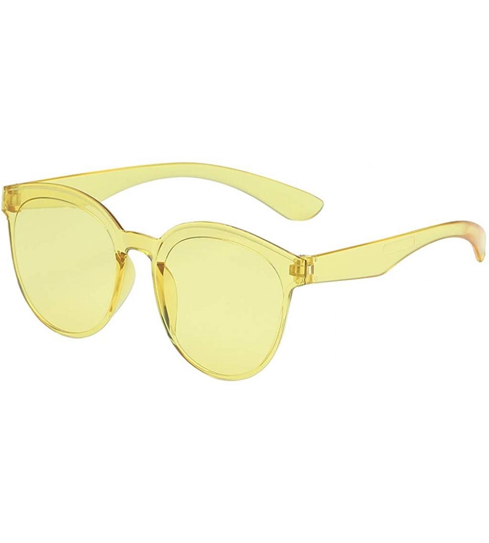 Oval 2020 New Unisex Fashion Men Women Eyewear Casual Sunglasses Aviator Classic Sunglasses Sports Sunglasses - T - CV193XE5U...