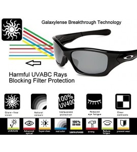 Oversized Replacement Lenses Frogskins Gold&Green Color Polarized 2 Pairs-! - Black&blue&red - CF125VP0WUD $34.24