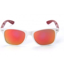 Sport NCAA Unisex Alabama Crimson Tide Sunglasses - White/Crimson Temple - CN119UYG2UL $24.78