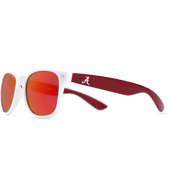 Sport NCAA Unisex Alabama Crimson Tide Sunglasses - White/Crimson Temple - CN119UYG2UL $24.78