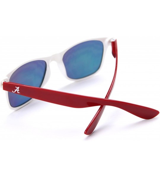 Sport NCAA Unisex Alabama Crimson Tide Sunglasses - White/Crimson Temple - CN119UYG2UL $24.78