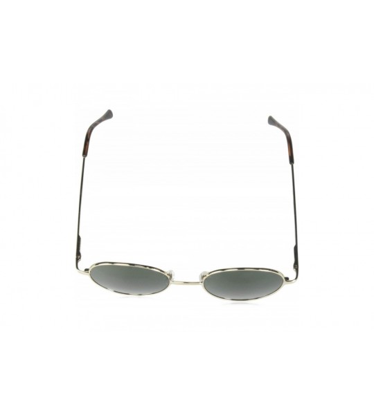 Round unisex-adult Oh Yeah Round Sunglasses - Gold/Green - CQ18WE5ZR6K $28.15