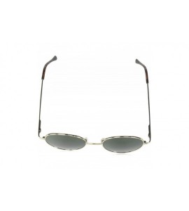 Round unisex-adult Oh Yeah Round Sunglasses - Gold/Green - CQ18WE5ZR6K $28.15