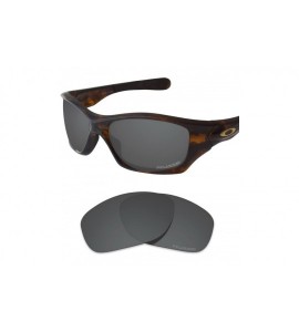 Oval Performance Replacement Lenses Pit Bull Polarized Etched - Value Pack - Carbon Black & Nut Brown - CA18I6GQ6LX $47.73