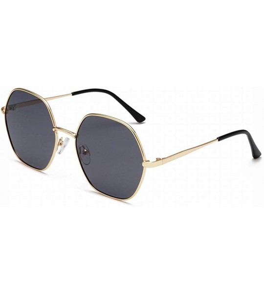 Oversized Women'S Polarized Sunglasses Polygonal Irregular Sunglasses New Polarizer - Style 1 - C518UDIIISE $35.62