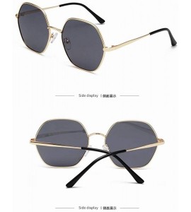 Oversized Women'S Polarized Sunglasses Polygonal Irregular Sunglasses New Polarizer - Style 1 - C518UDIIISE $35.62