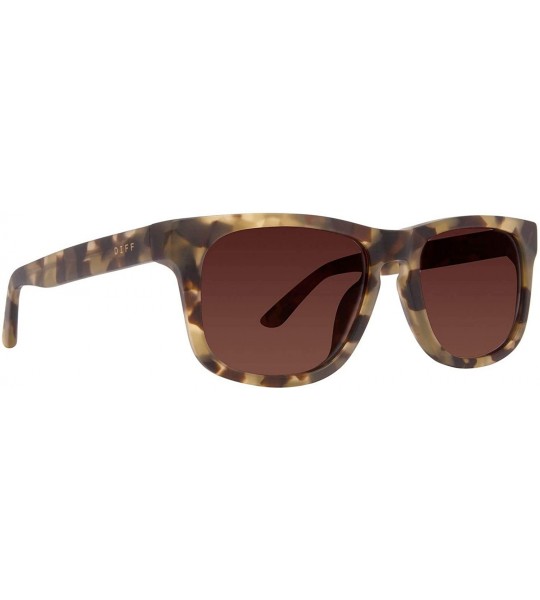 Square Eyewear - Riley - Designer Square Sunglasses for Men and Women - Matte Moss Havana + Brown Gradient - C818TY6YGTL $89.12