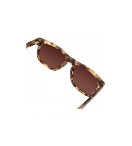 Square Eyewear - Riley - Designer Square Sunglasses for Men and Women - Matte Moss Havana + Brown Gradient - C818TY6YGTL $89.12