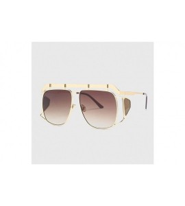 Oversized Oversize Sunglasses Women Big Frame Vintage Sun Glasses for Male 2020 Brand Designer Metal Eyewear UV400 - CP198UND...