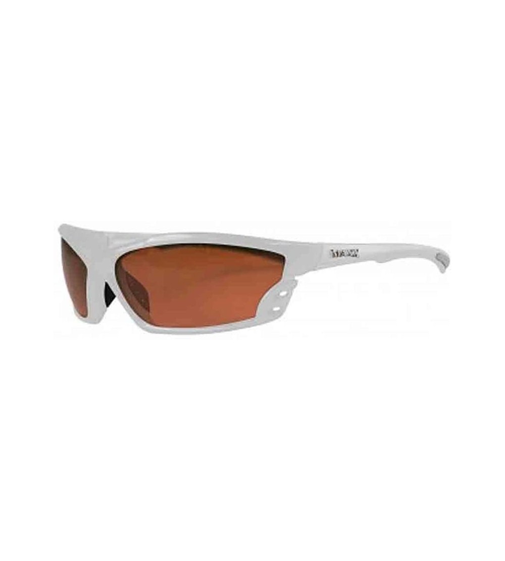 Wrap Cobra Adult Sun Glasses Frame Color White - CH110Q6FFY1 $21.34
