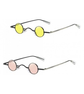 Round Vintage Sunglasses Eyeglasses Eyewear - CK196OG0N4D $19.77