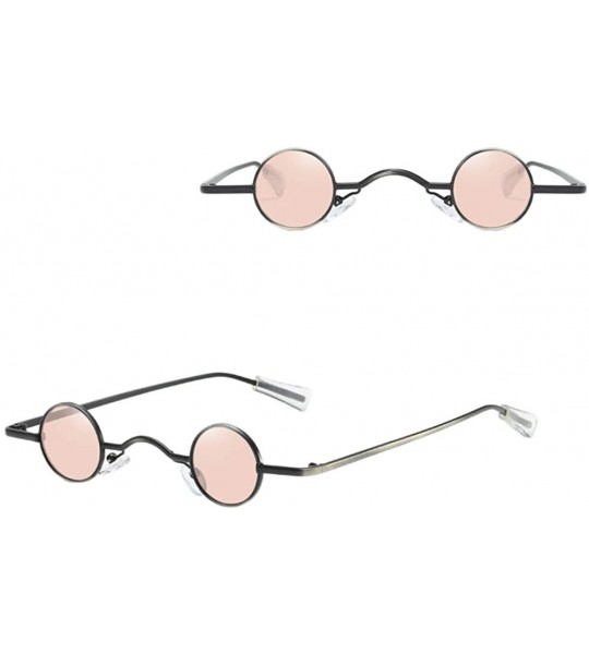 Round Vintage Sunglasses Eyeglasses Eyewear - CK196OG0N4D $19.77