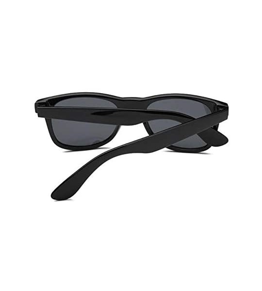 Square New Cat Eye Polarized Sunglasses Men Women Fashion Square Design Vintage Shades - Black/Pink - CH1987MMWS6 $19.79