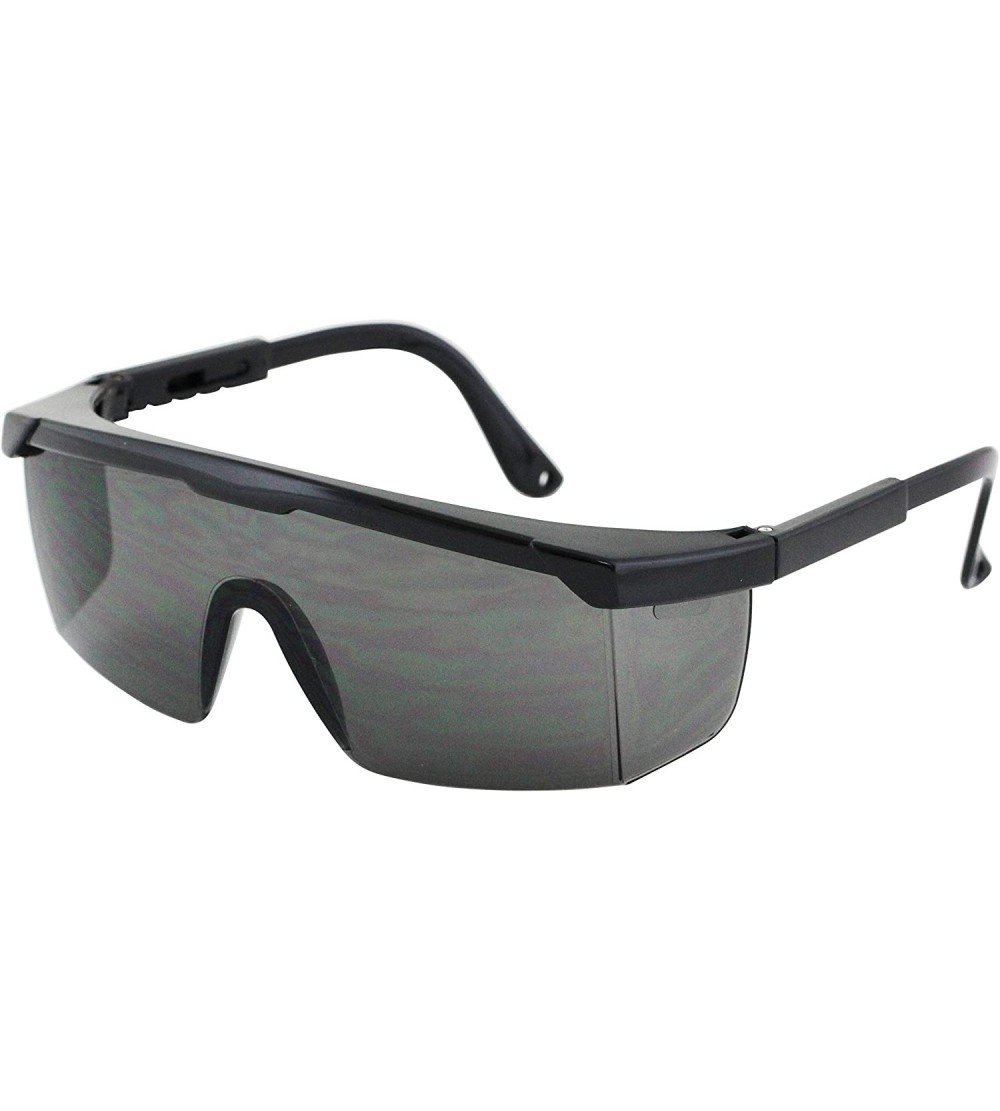 Wrap Semi Rimless Performance Wrap Around Sport Style Retro Mirrored Unisex Sunglasses - All Black - CH190ESG0M5 $25.79