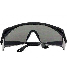 Wrap Semi Rimless Performance Wrap Around Sport Style Retro Mirrored Unisex Sunglasses - All Black - CH190ESG0M5 $25.79