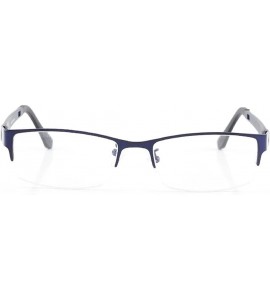 Rectangular Photocromic Lens Transition Business Frames Reading Glasses - Blue-photochromatic - C5188CWS5Q4 $52.69