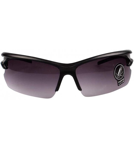 Square Unisex Sunglasses Bike Running Driving Fishing Golf Baseball Glasses Sunglasses - Purple - CH19074CDNX $16.10