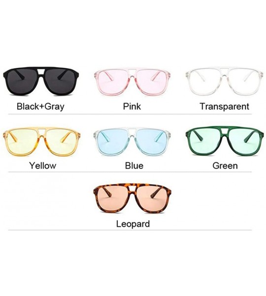 Oval sunglasses for women Glasses Men Sunglasses Female Oval Sun Glasses Eyewear - Leopard - CD18WXSG0KA $49.00