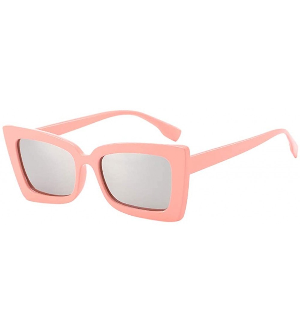 Sport Sunglasses Big Goggles Polarized Glasses Sports Eyewear - Pink - C418QNC29OK $19.28