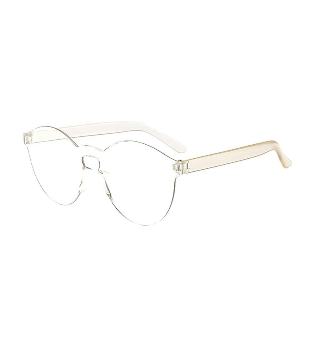 Round Unisex Trend Sunglasses Summer Flat Light Round Sunglasses Retro Vintage Sunglasses Eyeglasses (K) - K - CF197KZW63C $1...