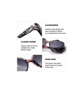 Oversized Oversized Polarized Sunglasses for Women - 100% UV400 Protection Fashion Retro Anti-Glare HD Ladies Eyewear - CU18L...