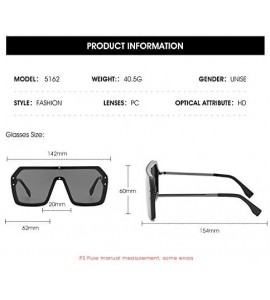 Goggle designer classic sunglasses 5162 Windproof - Tea - C81999MAWCR $19.23