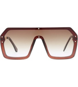 Goggle designer classic sunglasses 5162 Windproof - Tea - C81999MAWCR $19.23