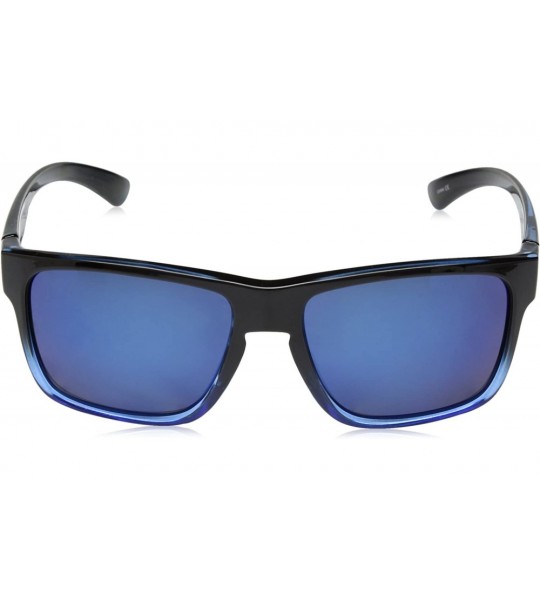 Wayfarer Rambler Sunglasses - Black Blue / Polarized Blue Mirror - CU1806YAX2Q $54.19