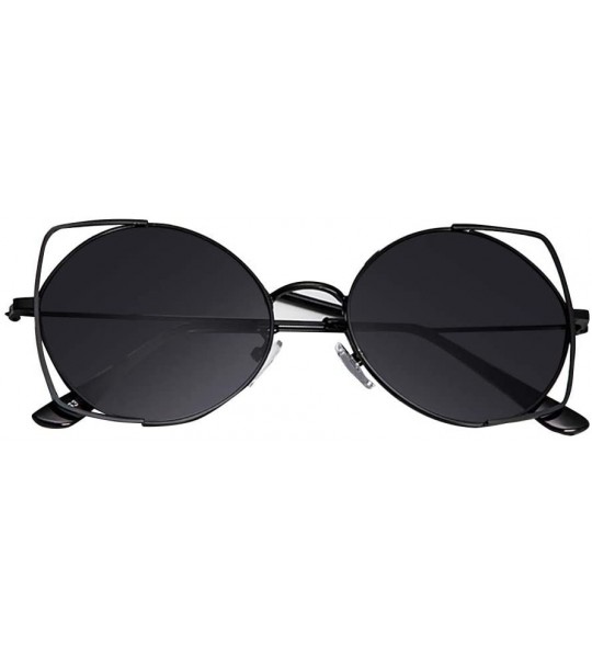 Goggle Sport Sunglasses New Retro Classic Trendy Stylish Glasses for Men Women - Black - C218UGCYRQ4 $17.33