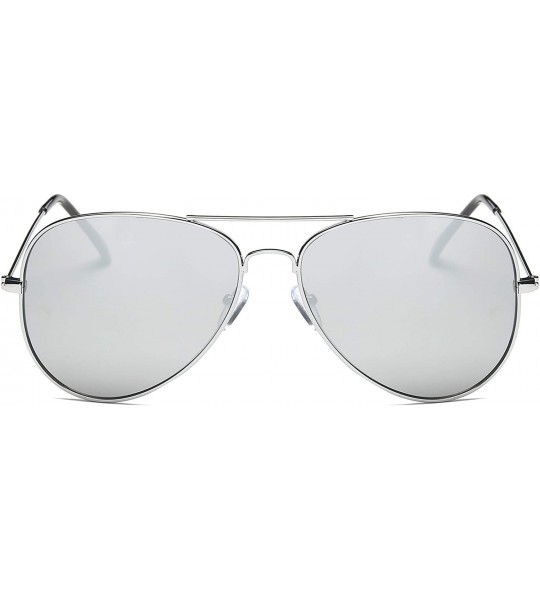 Aviator Oversize Teardrop Aviator Sunglasses for Men/Women 3026-SL1-SLC1 - CC198MUHM6U $20.43