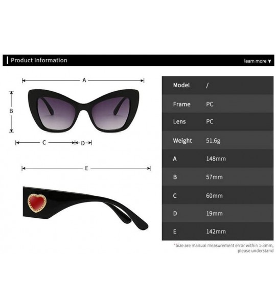 Sport Big Frame Lady Love Style Sunglasses Modern Sun Mirror - 2 - CK190QZWY70 $61.39