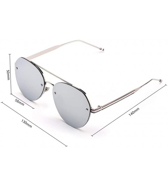 Sport Polarized Sunglasses for Men Women Oversized Vintage Sunglasses UV Blocking - CQ18GTKYAUN $26.66