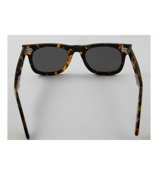 Wayfarer Wayfarer Sunglasses Vintage Classic Retro Throwback - Tortoise - C3180H2R5HU $68.41