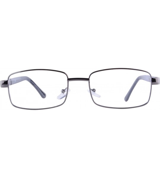 Rectangular Shortsighted Glasses Blue Light Blocking Filter Harmful Computer Rays Myopia Glasses-10339 - Grey - CR18KNQRRG5 $...