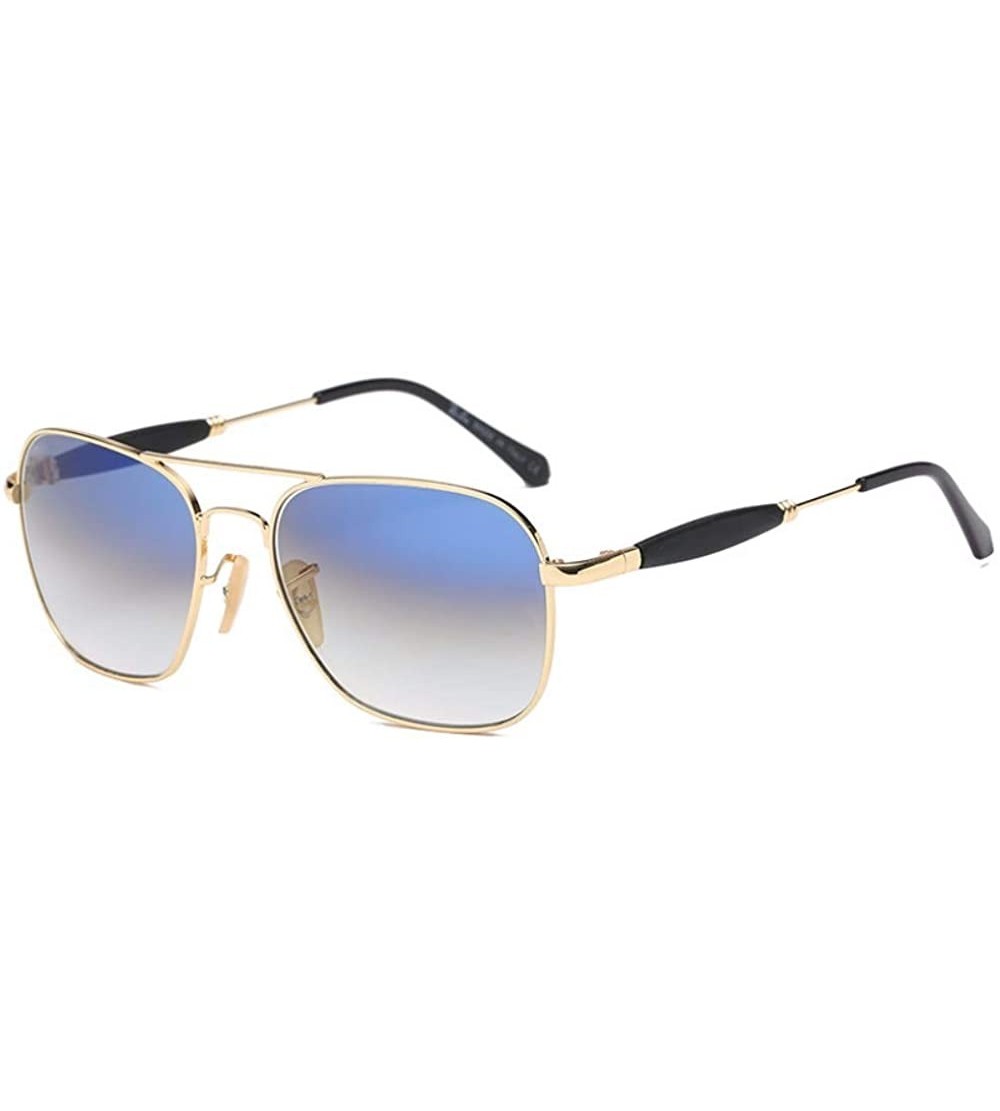 Aviator Classic square sunglasses - sunglasses - glass lenses - retro driver's glasses - pilot's toad glasses - E - CW18QQ20X...