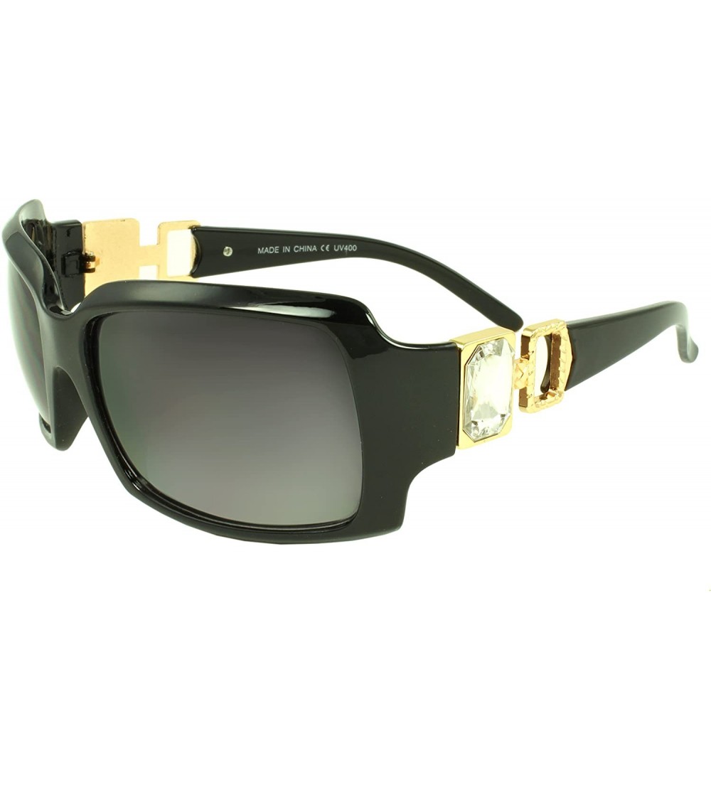 Square Square Sunglasses - Black - CP11FEPWM7H $18.97